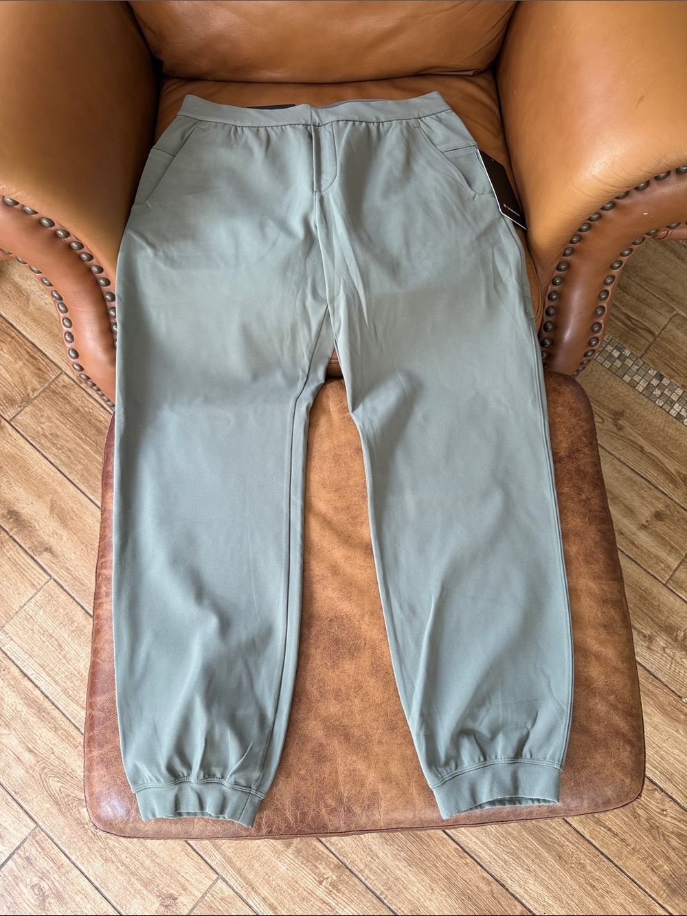 NWT Mens Lululemon Sojourn Jogger Sz Large Regular Willow Leaf Muted Green